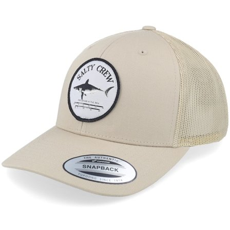 Salty Crew - Beige trucker Cap - Bruce Retro Khaki Trucker @ Hatstore