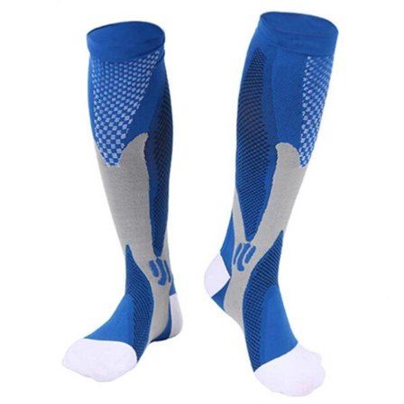 Tuki-sukat puristavat vähitellen 10-25 mmHg Kompressiosukkia EUR37-40