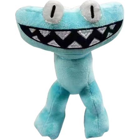 Cyan Rainbow Friends Kapitel 2 Plys 13" udstoppet dyrefigur, perfekt til