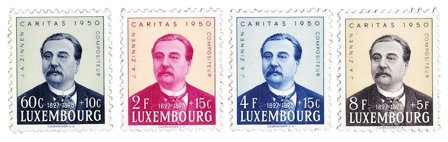 Luxembourg 1950 - Postfrisk - MICHEL 474-77