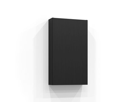 Svedbergs 770408-1 Väggskåpsdörr Svart Ask, Badrum