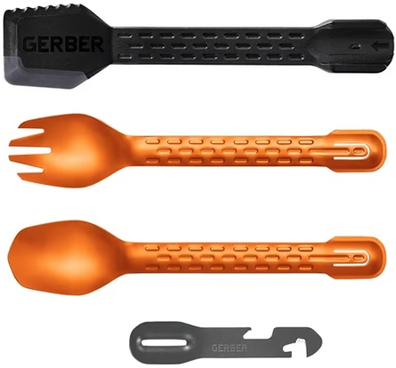 Gerber CompleEAT Utensil Set Orange