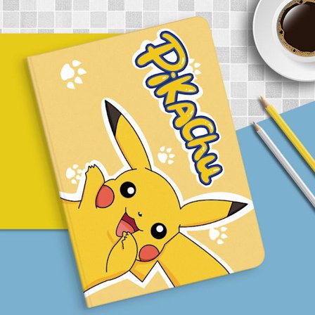 Stilig deksel for iPad 2025 Air 7 11" Pikachu Silikon Tegneserie