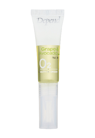 Depend O2 Grape & Avocado Nail Oil, tub Nagelvård Dam 1 PCS