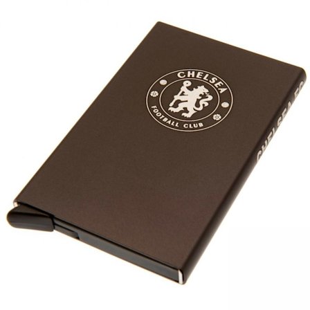 Chelsea FC Aluminium Card Holder One Size Brun