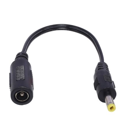 5521 Naaras-uros virtasovitin kaapeli 5.5x2.1mm naaras - 2.5x0.7mm 3.5x1.35mm 4.0x1.7mm uros latausmuunnokseen