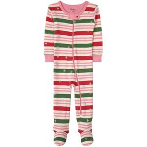 Hatley Red Striped Footed Baby Body 6-9 months - All in ones - 6-9 months - Red