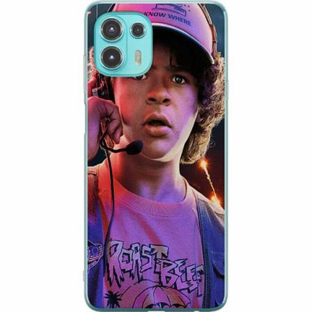 Motorola Edge 20 Lite Genomskinligt Skal Stranger Things - Dus