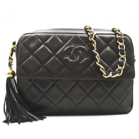 Chanel Vintage, Pre-owned Shoulder Bag Zwart, Dames, Maat:ONE Size