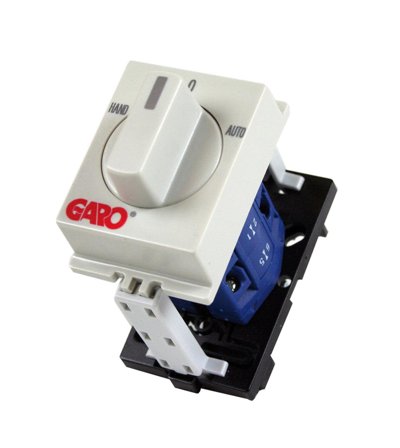 Garo HOA 2 Omkobler 2-polet, med vrider, Elfordeling & strømforsyning