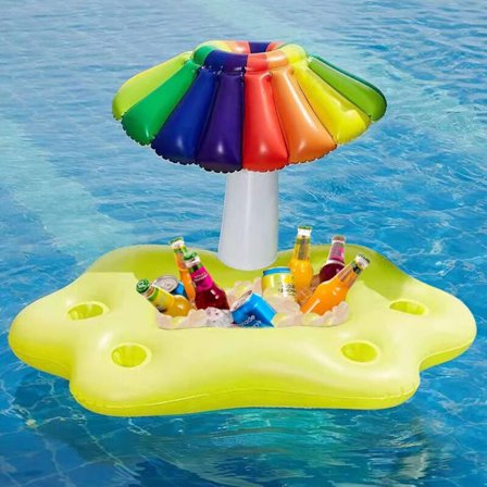 Flytende Pool Bar, Voksen Pool Float, Oppblåsbar Pool Bar, Pool Float, 95x55x65cm