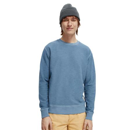 Scotch & Soda Sweatshirt , Blauw , Heren , Maat: L