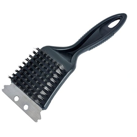 Grillrengöringsborste i rostfritt stål