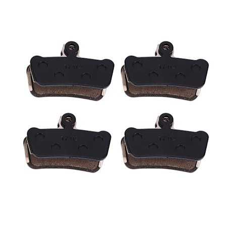 4 par mountainbike metalliske skivebremseklodser til Avid XO E7 E9 Trail Guide-serien