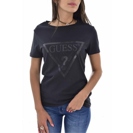 Guess T-Shirts , Grijs , Dames , Maat: S