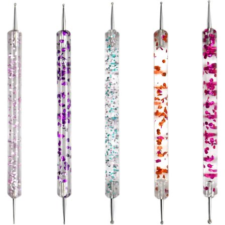 5 st Nail Art Dotting Pen, Nail Art Pens, Dotting Tools, Nail Gel