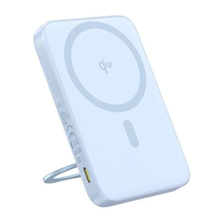 Baseus Powerbank jalustalla PicoGo Qi2 5000mAh 20W (sininen)