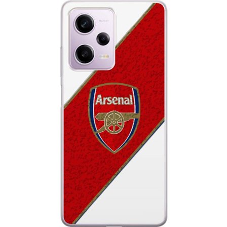 Kompatibelt Mobilskal till Xiaomi Xiaomi Redmi Note 12 Pro Moschino Toy teddybjörn med enkel tecknad design, brun björn med vit tröja och tydlig lo