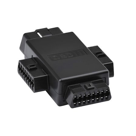 Switch OBD2 OBDII Full 16 Pin, 1 till 3 OBD Kabel Splitter Switch Konverter Adapter för Diagnostiskt Förlängningsverktyg