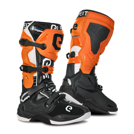 Stivali Cross Eleveit X-LEGEND Nero-Arancio-Bianco 40