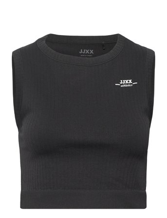 Jxcharlotte Crop Top Seamless Athl Noos Black JJXX