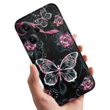 Xiaomi Redmi Note 12 Pro 5G - Kuoret/Suojakuori Perhoset