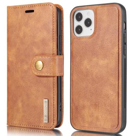 Iphone 13 Pro - Dg.ming 2in1 Magnet Fodral / Skal - Brun