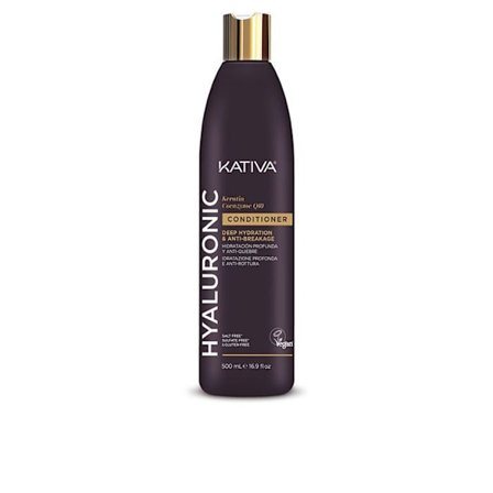 Keratinin Efter-schampo KATIVA HYALURONIC med keratin och coenzym Q10 500 ml