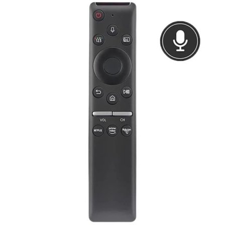 Stemfjernkontroll - RNCYN - BN59-01330B - Kompatibel med Samsung Smart TV 4K 8K - Rask kontroll av Netflix, Prime