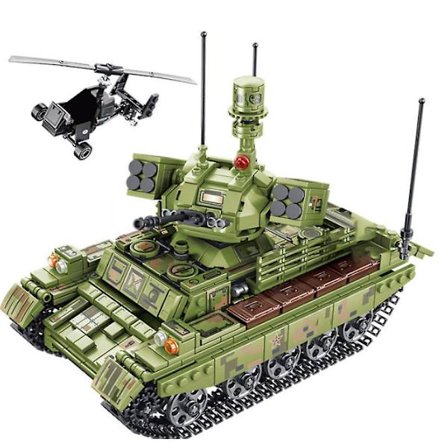 Military Panzer Tank Model Building Blocks