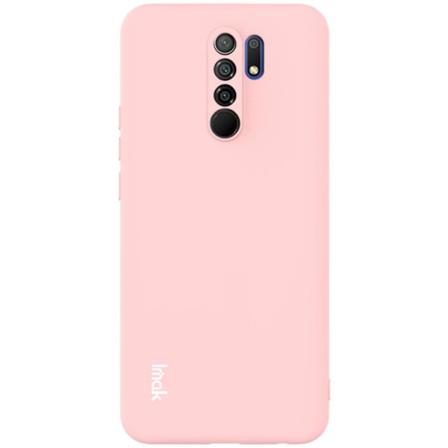 Xiaomi Redmi 9 - Imak Skin Touch Skal - Ljus Rosa Lightpink Ljus Rosa