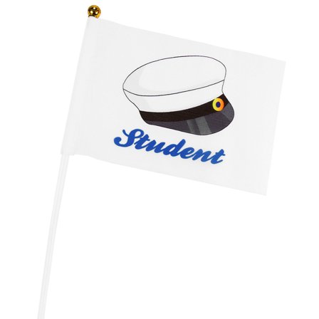 Student Handflagga 30 cm