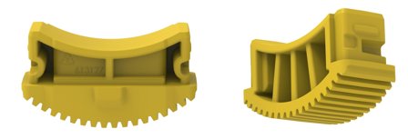 W.steps WTB GS 66 Glidskydd 2-pack, Stegar & ställningar