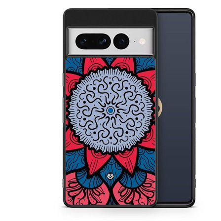 Bjornberry Skal Google Pixel 7 Pro - Blå Mandala