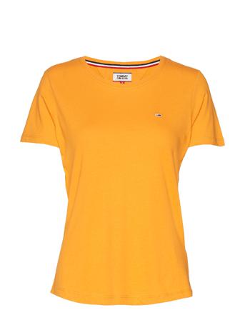 Tjw Soft Jersey Tee T-shirt Top Gul Tommy Jeans