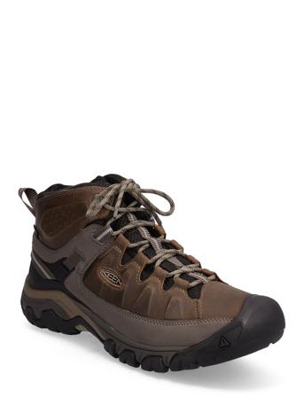 Ke Targhee Iii Mid Wp Bungee Cord-Black Shoes Sport Shoes Outdoor/hiking Shoes Brun KEEN