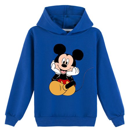 Barn Mickey Cosplay Hoodie Jacka Kostymer Halloween