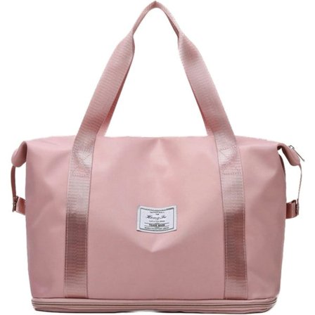 IC Resu-matkalaukku naisille Laajennettava urheilulaukku Kuntosalilaukku Suuri kevyt olkalaukku Viikonloppumatkalaukku Vedenkestävä laukku (