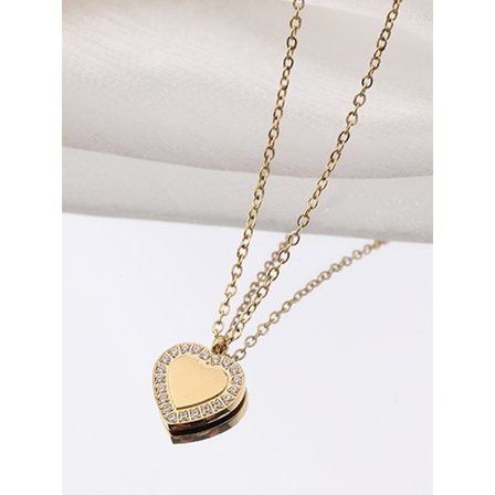 Glidande armband för kvinnor i silver-guld rostfritt stål