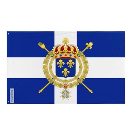 Flagg - Sjöfart - 1600-talet - 128 x 192 cm - Polyester - Tryck Framsida/Baksida
