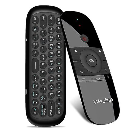 W1 Ultra-slank 2.4g trådløst tastatur Air Mouse Controller til bærbar computer Smart Tv Pc (hy)