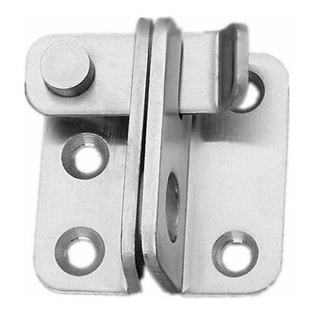 Lås och bultar i rostfritt stål hänglås hasp grind dörrlås liten stöldskydd dörrlås för toaletter fönster husdjur möbler grindlås, vänster