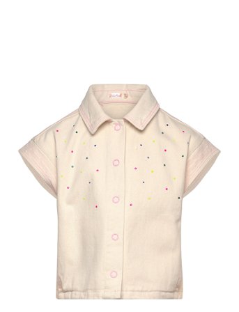 Billieblush Sleeveless Jacket - Beige - 140