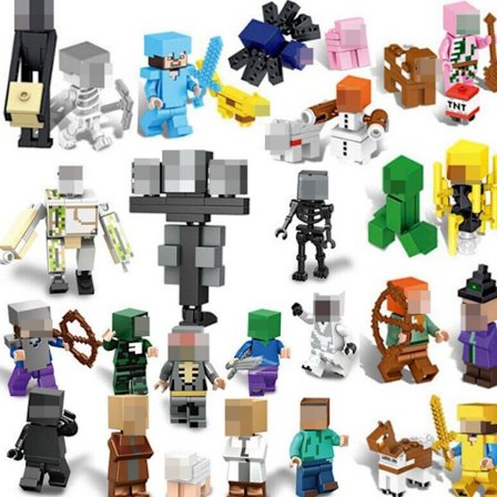 Minecraft Minifiguurisetti 29 kappaletta Minifiguurit Lasten lahja