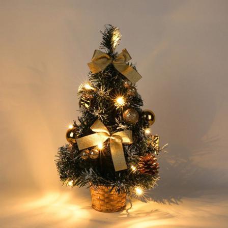 Julgran Led-ljus 40 Cm Mini Bordspresent Xmas Tree Ornament