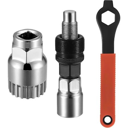 Cykel Vevarmsavdragare Verktygsset, Professionell Vevlagerborttagare med Nyckel