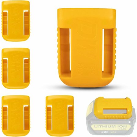 5-pack batterihållare för Dewalt 20V/60V för DCB200 DCB203 DCB205 Oi-FRIS-batteri