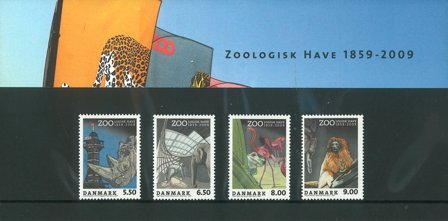 Danmark 2009 - AFA 1578-81 - souvenirmappe 84 - Souvenirmappe