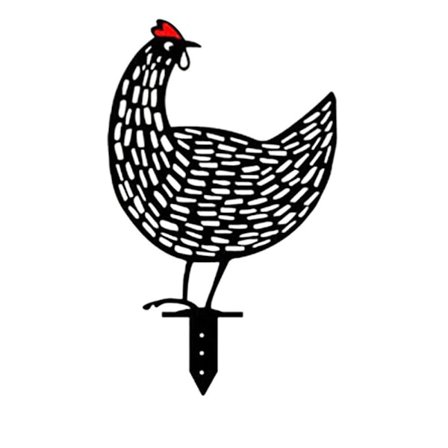 Kyllingestatuer Hønsegårdspynt D D