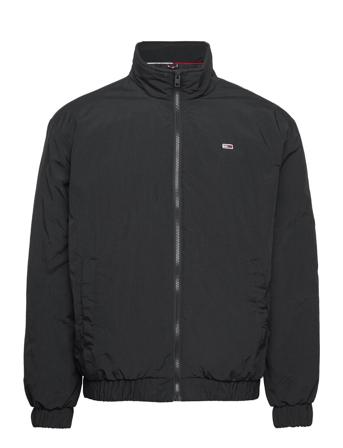 Tjm Essential Padded Jacket Vuorillinen Takki Topattu Takki Black Tommy Jeans